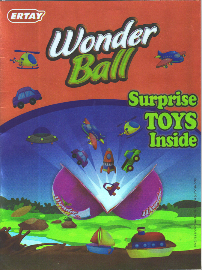Ertay Wonder Ball Device mark 3888051 Trademark