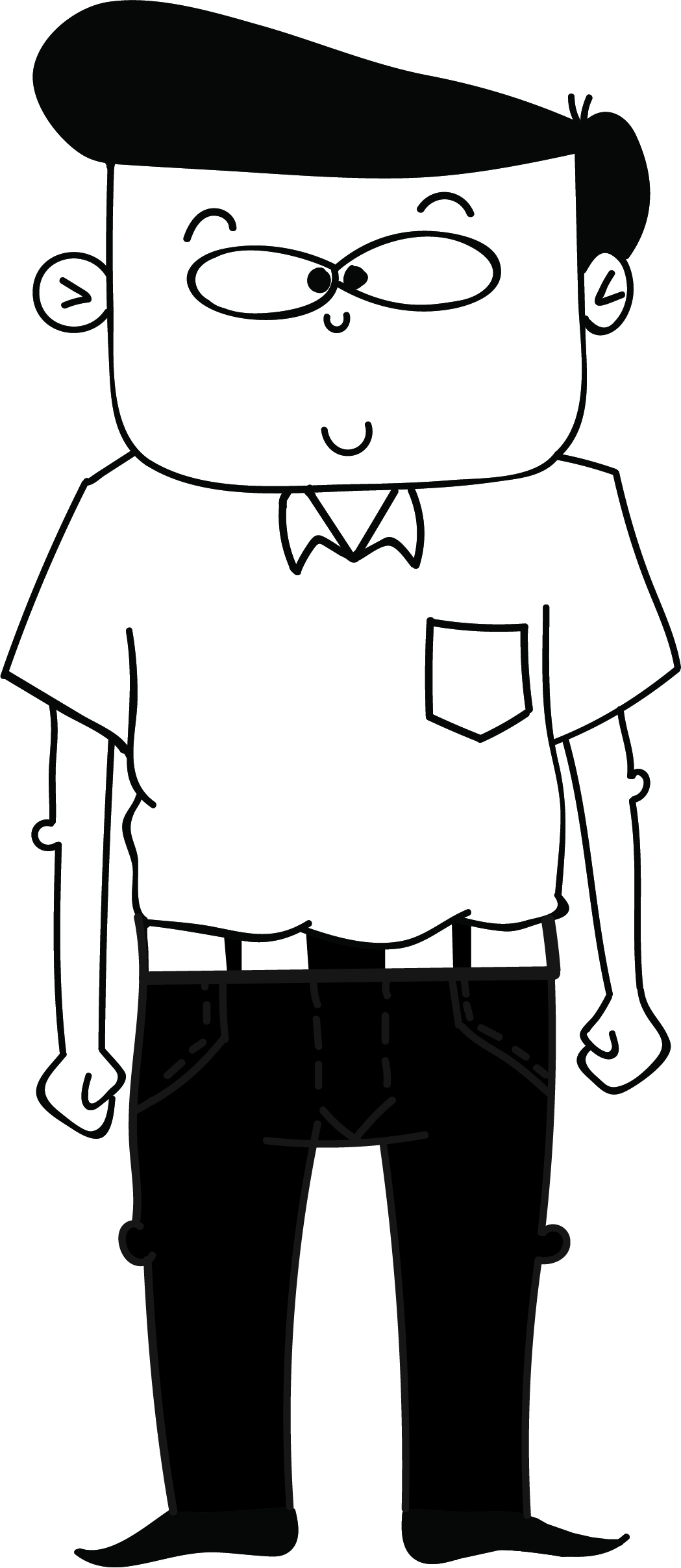 Caricature Of Man Device mark 3868902 Trademark