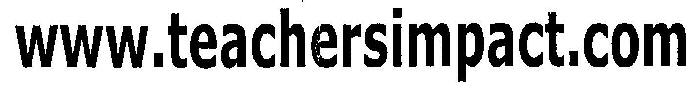 Www.teachersimpact.com Device mark 2980755 Trademark