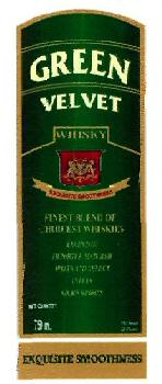 Green Velvet Whisky Device mark 3806712 Trademark