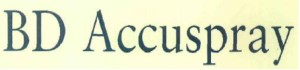 Bd Accuspray Device mark 4148636 Trademark