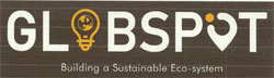 Globspot - Building A Sustainable Eco - System With Device Of Glob And Light Bulb In Letter O Device mark 4151142 Trademark