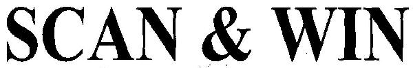Scan & Win Device mark 2955609 Trademark