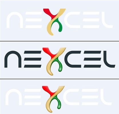 Nexcel Logo (in Series) Device mark 4154923 Trademark