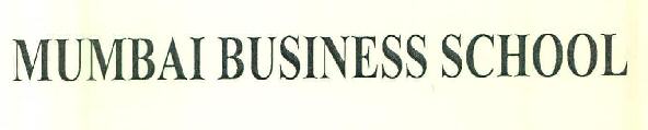 Mumbai Business School Device mark 2941763 Trademark