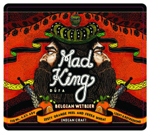 Mad King Dúfa (label) Device mark 3764509 Trademark