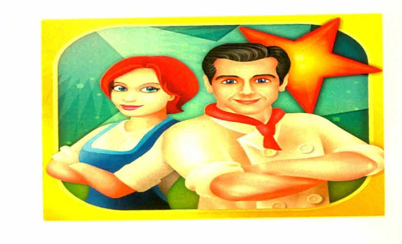 Device Of Star With Picture Of Boy And Girl Device mark 2933820 Trademark