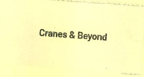 Cranes & Beyond Device mark 4161865 Trademark