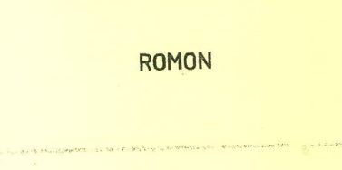 Romon Device mark 4161867 Trademark