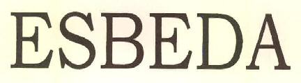 Esbeda Device mark 2927424 Trademark