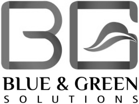 Bg Blue & Green Solutions Device mark 3762502 Trademark