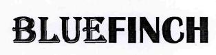 Bluefinch (label) Device mark 2921670 Trademark