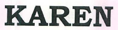 Karen Device mark 2911605 Trademark