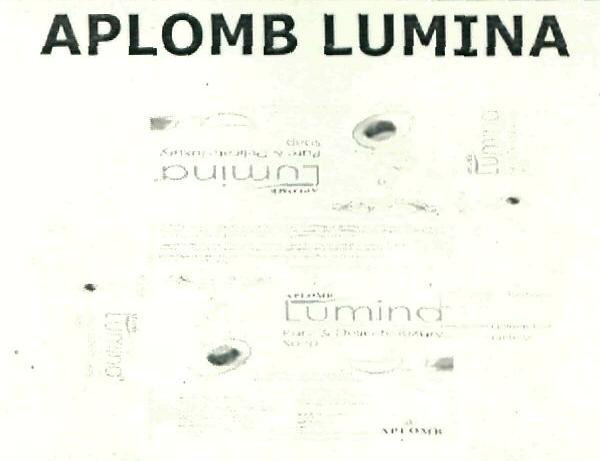 Aplomb Lumina (label) Device mark 2419305 Trademark