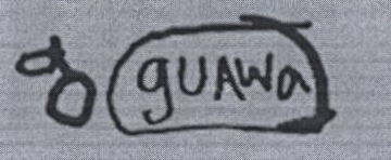 G Guawa Device mark 2412559 Trademark