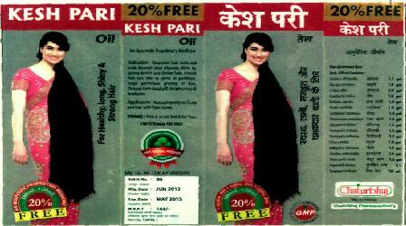 Kesh Pari (label) Device mark 2411417 Trademark