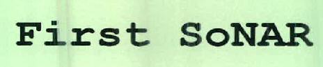 First Sonar Device mark 2410051 Trademark