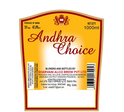 Andhra Choice Device mark 4167901 Trademark