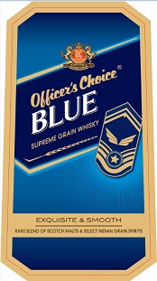 Officer's Choice Blue Device mark 4167939 Trademark