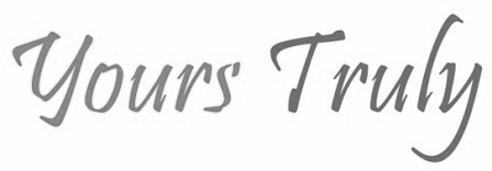 Yours Truly Device mark 4168375 Trademark