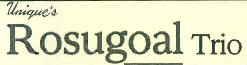 Unique's Rosugoal Trio Device mark 3760982 Trademark