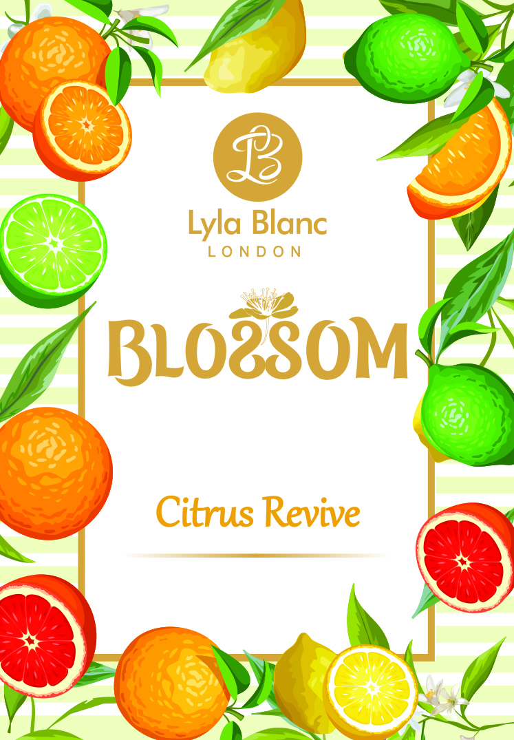 Blossom Citrus Revive (label) Device mark 4168648 Trademark