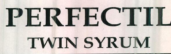 Perfectil Twin Syrum Device mark 2397169 Trademark