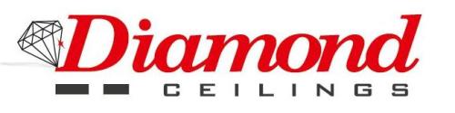 Diamond Ceilings Device mark 3760100 Trademark