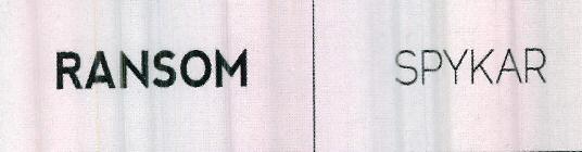 Ransom Spykar Device mark 2395609 Trademark