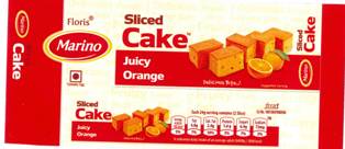 Marino Sliced Cake Juicy Orange Device mark 3759662 Trademark