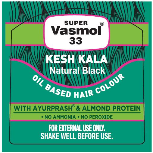 Super Vasmol 33 Kesh Kala (label) Device mark 3759971 Trademark