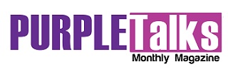 Purple Talks Monthly Magazine Device mark 4171245 Trademark