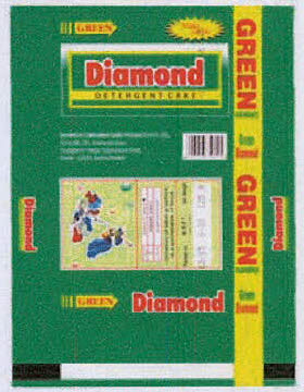 Green Diamond Detergent Cake Device mark 3396069 Trademark