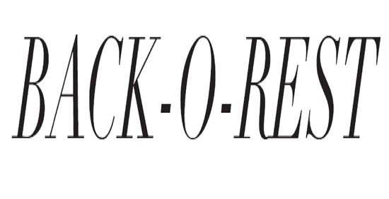 Back-o-rest Label Device mark 3758047 Trademark