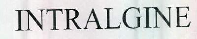 Intralgine Device mark 2366508 Trademark