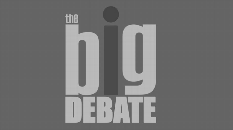 The Big Debate Device mark 3757500 Trademark