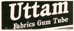 Uttam With Word Fabrics Gum Tube Device mark 3392038 Trademark