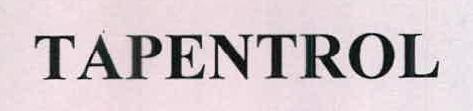 Tapentrol Device mark 2358218 Trademark