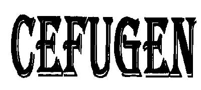 Cefugen (device) Device mark 2354672 Trademark