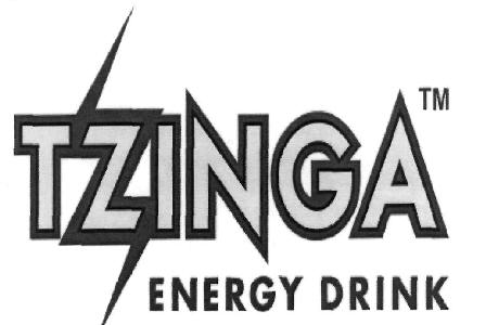 Tzinga Energy Drink (device) Device mark 2353250 Trademark