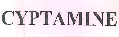 Cyptamine Device mark 3391807 Trademark