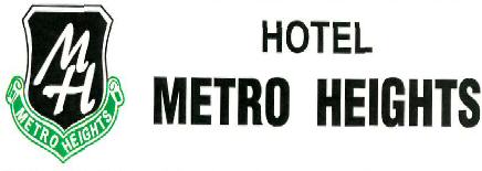 Hotel Metro Heights (logo) Device mark 2349442 Trademark