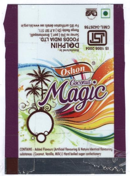Oshon Coconut Magic Device mark 2347916 Trademark