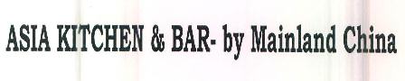 Asia Kitchen & Bar-by Mainland China Device mark 3387181 Trademark