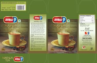 Jivraj 9 Masala Tea Device mark 3386561 Trademark