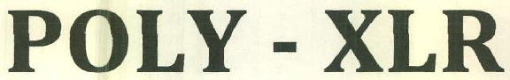 Poly-xlr Device mark 3385369 Trademark