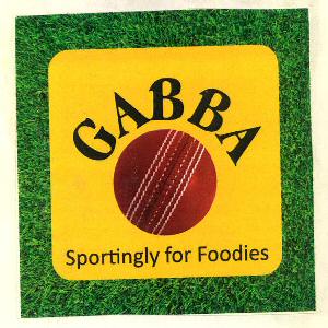 Gabba Sportingly For Foodies Device mark 3378562 Trademark