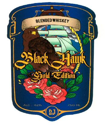 Black Hawk Gold Edition Device mark 3381665 Trademark