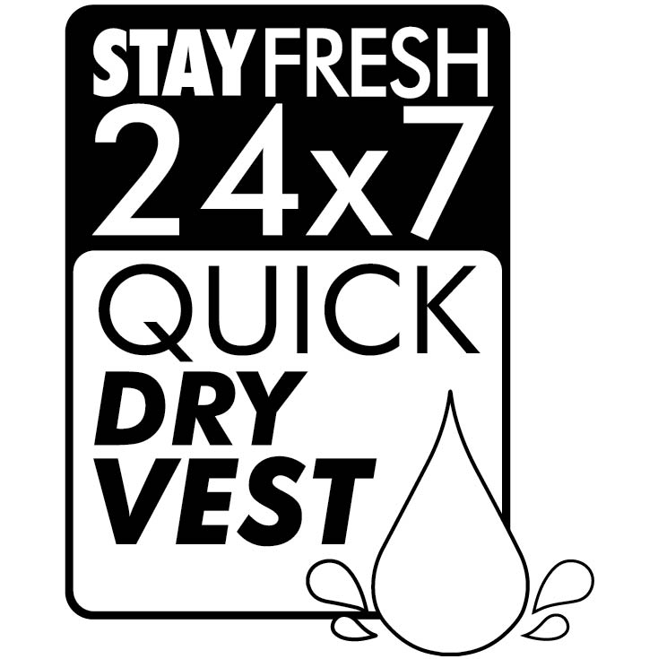 Stay Fresh 24 X 7 Quick Dry Vest Device mark 4181573 Trademark