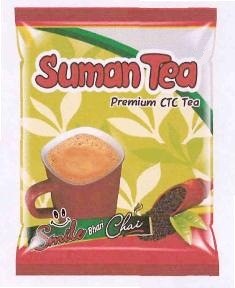 Suman Tea (label) Device mark 3381895 Trademark